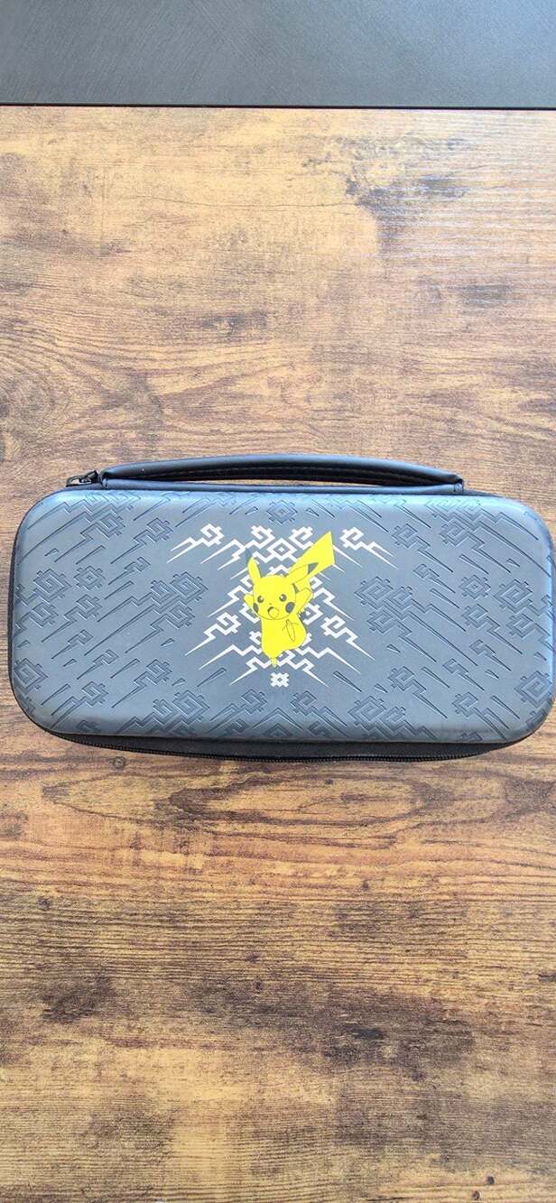 PDP Pokémon Pikachu Element Deluxe Travel Case for Nintendo Switch